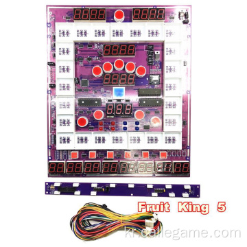 과일 킹 5 마리오 게임 기계 PCB